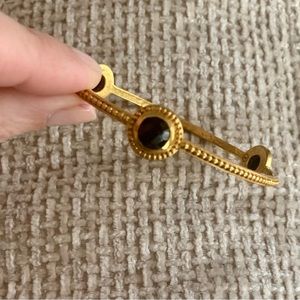 Julie Vos Black and Gold Bangle